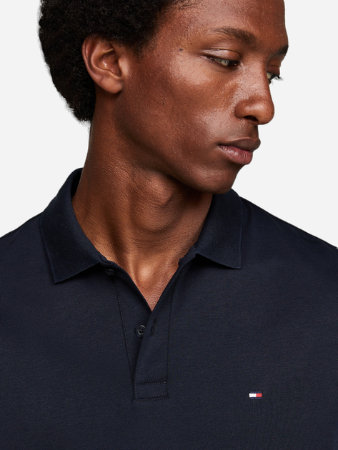Поло чоловіче Tommy Hilfiger MW0MW35585-DW5 S Синє (8720646372928) - зображення 5