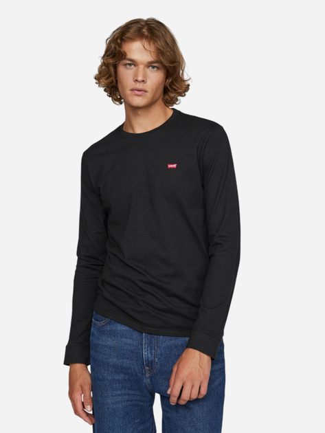 Longsleeve męski Levi's Ls Original Hm 72848-0009 S Czarny (5400816653271) - obraz 1