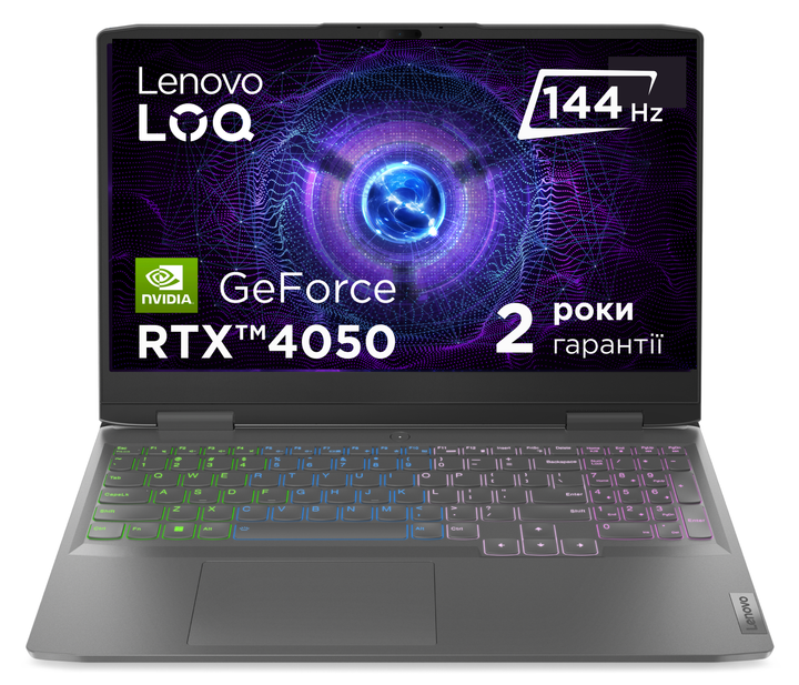 Ноутбук Lenovo LOQ 15IRH8 (82XV00K7RA) Storm Grey / 15.6 Ноутбук Lenovo LOQ 15IRH8 (82XV00K7RA) Storm Grey / 15.6