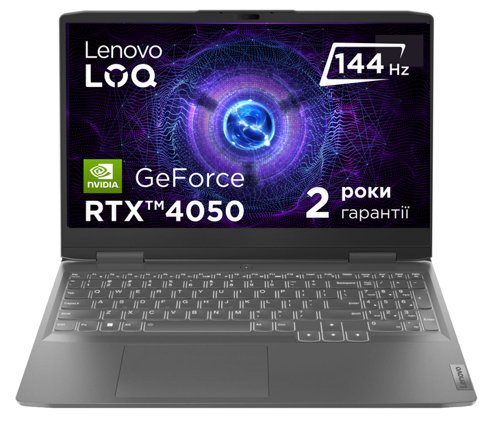 Ноутбук Lenovo LOQ 15IRH8 (82XV00SLRA) Storm Grey – фото