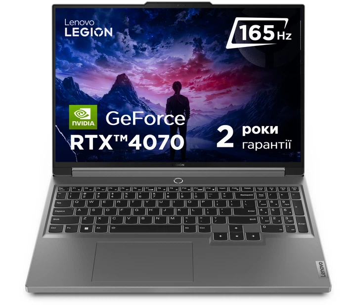 Ноутбук Lenovo Legion 5 16IRX9 (83DG007ARA) Luna Grey / 16
