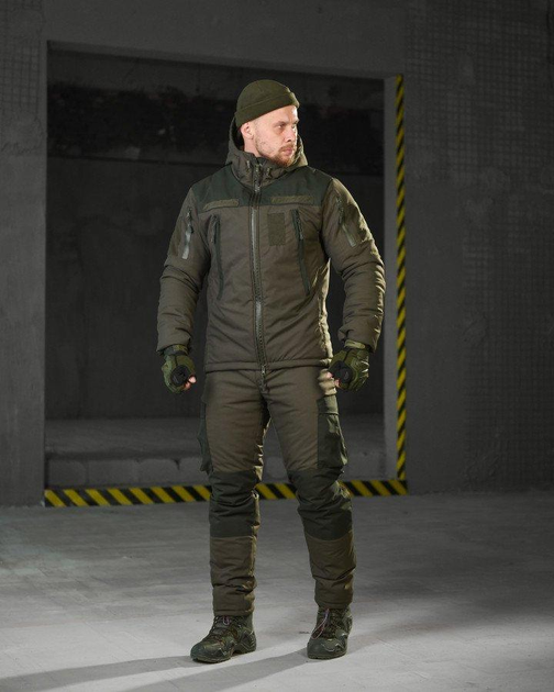 Тактический зимний Люкс костюм Горка Gore-Tex XL олива (90023) - изображение 1