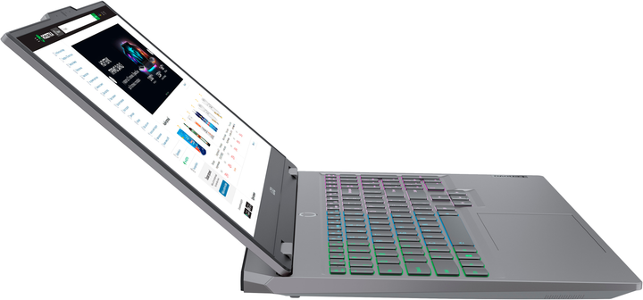Ноутбук Lenovo LOQ 15IRX9 (83DV00KERA) Luna Grey / 15.6" IPS Full HD 144 Гц / Intel Core i7-13650HX / nVidia GeForce RTX 4060, 8 ГБ / RAM 16 ГБ / SSD 1 ТБ / 4-Zone RGB - зображення 7