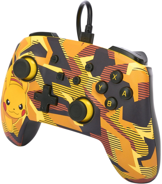 Kontroler PowerA Nintendo Switch Camo Storm Pikachu (0617885039812) - obraz 3