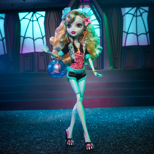 Лялька Монстер Хай Лагуна Блю базова репродукція Monster High Lagoona Blue Booriginal Creeproduction G1 Mattel (HGC32) - зображення 8