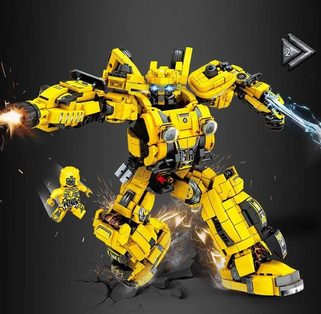 Конструктор для мальчиков «Трансформеры. Робот Бамблби Оптимус Прайм Transformers» 1502 детали, 9223 - Фото 4 Конструктор для мальчиков «Трансформеры. Робот Бамблби Оптимус Прайм Transformers» 1502 детали, 9223 - изображение 4