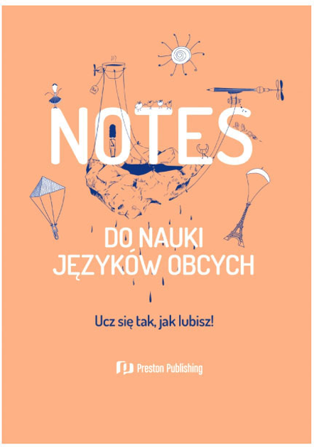 Нотатки Preston Publishing для вивчення мови персиковий (9788367576383) - зображення 1