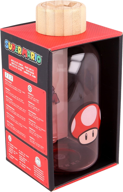 Zestaw prezentowy Super Mario Glass Bottle Gift Set (384) (8412497003846) - obraz 5