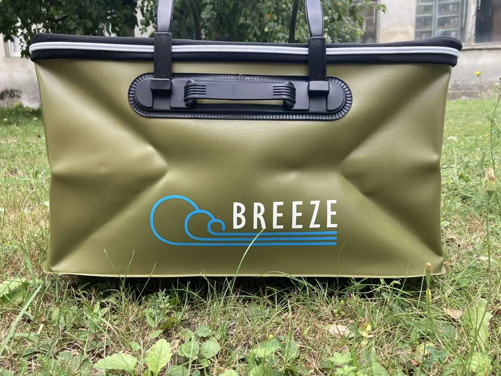 Складная сумка 36 л Breeze 45x28x25 см для рыбы и прикорма. - Фото 2 Складная сумка 36 л Breeze 45x28x25 см для рыбы и прикорма. - изображение 2