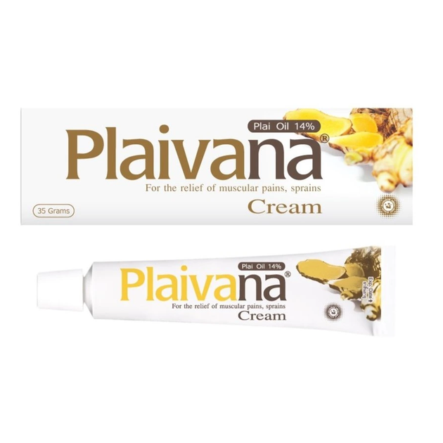 Знеболюючий масажний бальзам для тіла Plaivana Cream 35 г Bangkok lab (8853348010147) - зображення 1