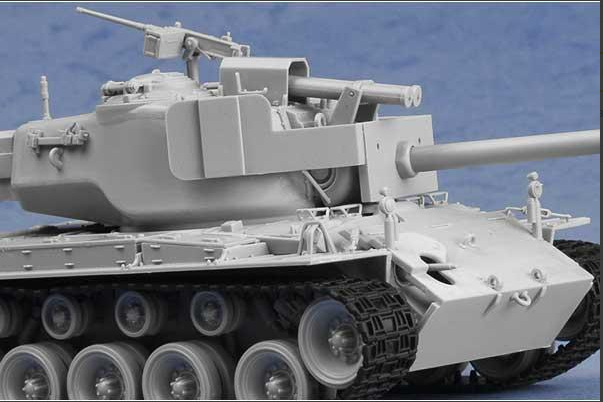 Збірна модель 1/35 танк T26E4 Super Pershing Pilot #1 Hobby Boss 82426 - зображення 16