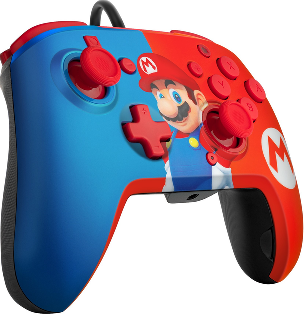 Kontroler PDP Nintendo Switch Faceoff Deluxe Controller Mario (0708056068257) - obraz 2