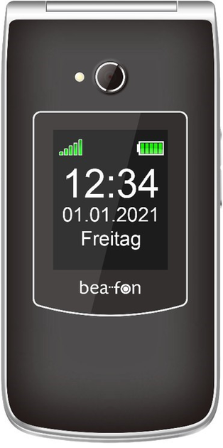 Мобільний телефон Beafon SL605 Silver Line LTE Black/Silver (SL605LTE_EU001B) - зображення 1