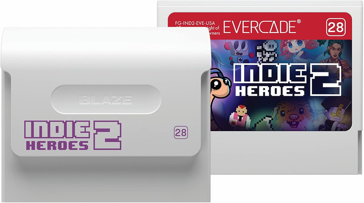 Гра BLAZE Evercade Indie Heroes 2 (Картридж) (5060990240003) - зображення 2