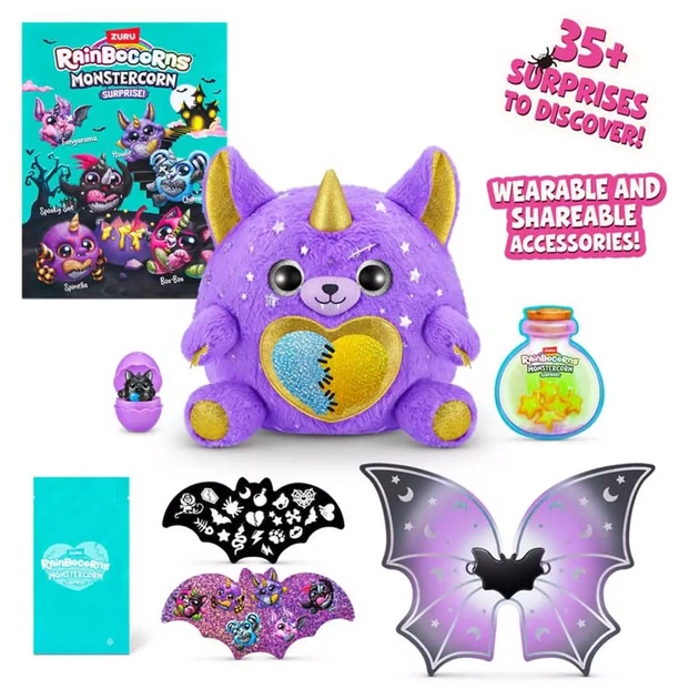 М'яка іграшка Rainbocorns Monstercorn Surprise Кішка (9297G) - Фото 10 М'яка іграшка Rainbocorns Monstercorn Surprise Кішка (9297G) - зображення 10
