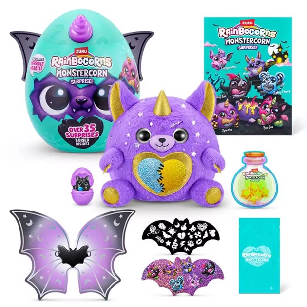 М'яка іграшка Rainbocorns Monstercorn Surprise Кішка (9297G) - Фото 11 М'яка іграшка Rainbocorns Monstercorn Surprise Кішка (9297G) - зображення 11
