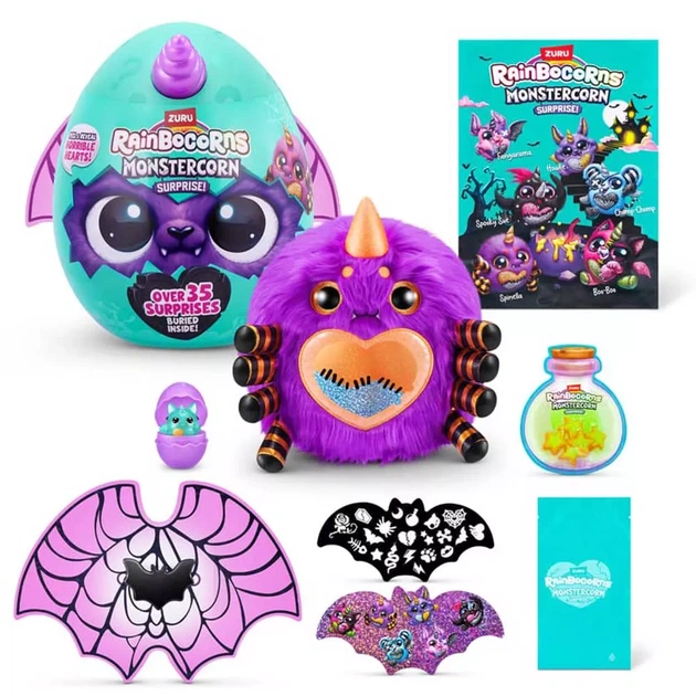 Мягкая игрушка Rainbocorns Monstercorn Surprise Паук (9297D