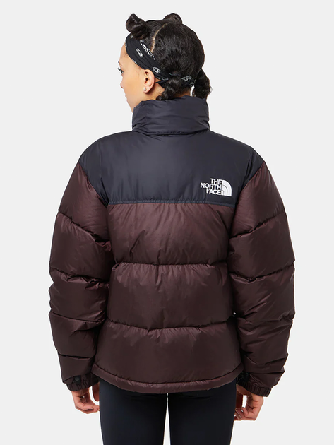 Kurtka puchowa zimowa krótka damska The North Face 1996 Nuptse Retro Jacket NF0A3XEOLOS XS Brązowa (196573719682) - obraz 2