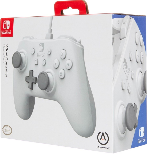 Контролер PowerA Nintendo Switch Wired Controller White (0617885024054) - зображення 7