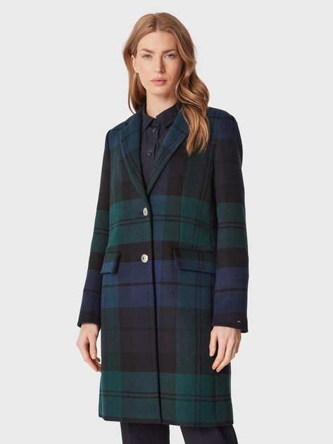 Пальто женское Tommy Hilfiger WW0WW37612-02K 34 Зеленое (8720642203301 ...