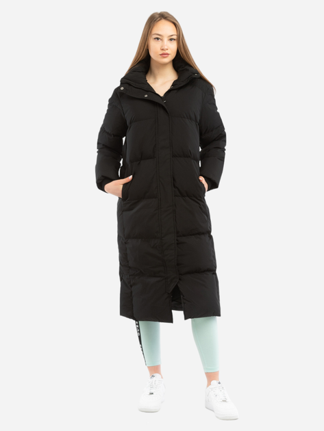 Пуховик жіночий Guess Q2RL14WEGQ2-JBLK S Чорний (7621701028136) - зображення 3