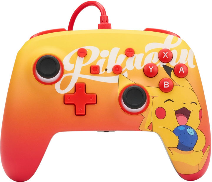 Контролер PowerA Nintendo Switch ENH Oran Berry Pikachu (0617885027680) - зображення 1