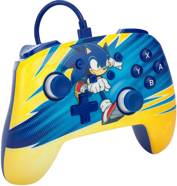 Контролер PowerA Nintendo Switch Enhanced Wired Controller Sonic Boost (0617885062216) - зображення 2