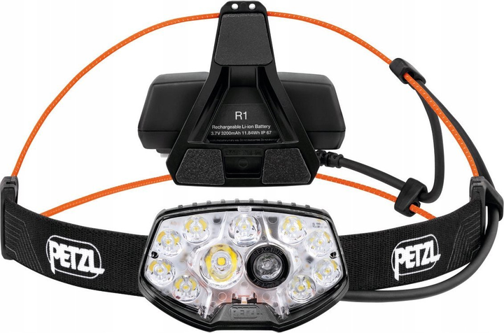 Latarka czołowa Petzl Nao RL 1500 lm E105AA00 Black (3342540838215) - obraz 2