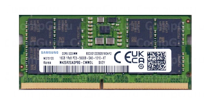 Оперативная память для ноутбука Samsung DDR5 16GB 5600MHz SO-DIMM