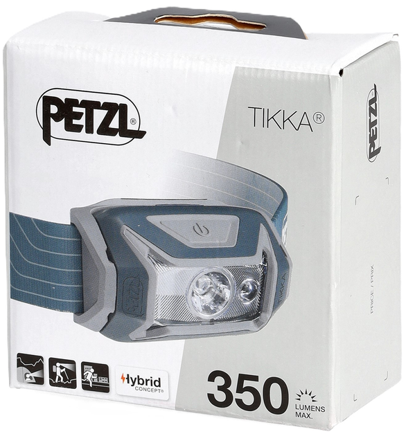 Latarka czołowa Petzl Tikka 350 lm E061AA00 Gray (3342540839106) - obraz 5