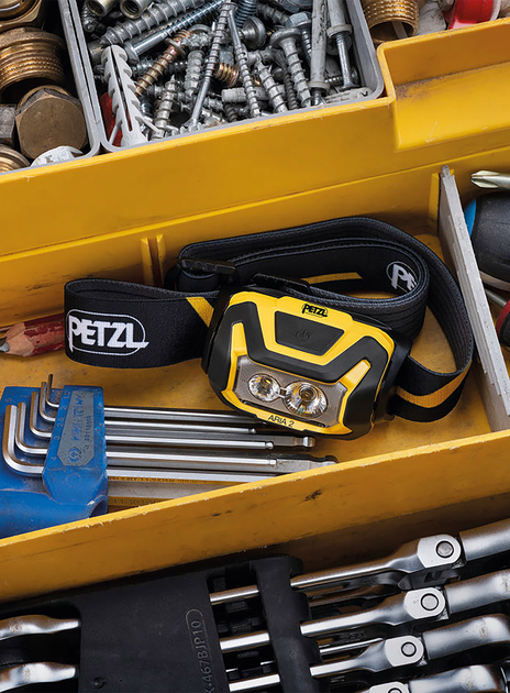 Налобний ліхтар Petzl Aria 2 450 лм E070AA00 Black/Yellow (3342540840065) - зображення 3