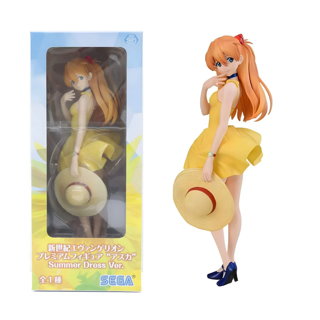 Фигурка Sega Евангелион Аска Лэнгли Сорью Evangelion Asuka Langley Sohryu Summer Dress 22 см S E AL SD 22 - Фото 8 Фигурка Sega Евангелион Аска Лэнгли Сорью Evangelion Asuka Langley Sohryu Summer Dress 22 см S E AL SD 22 - изображение 8
