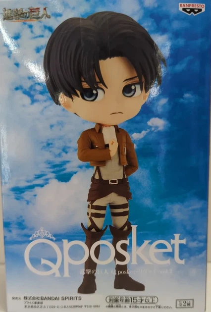 Фигурка Q Posket Атака титанов Леви Аккерман Attack on Titan Levi Ackerman vol 2 14 см QP AT LA VA - изображение 7