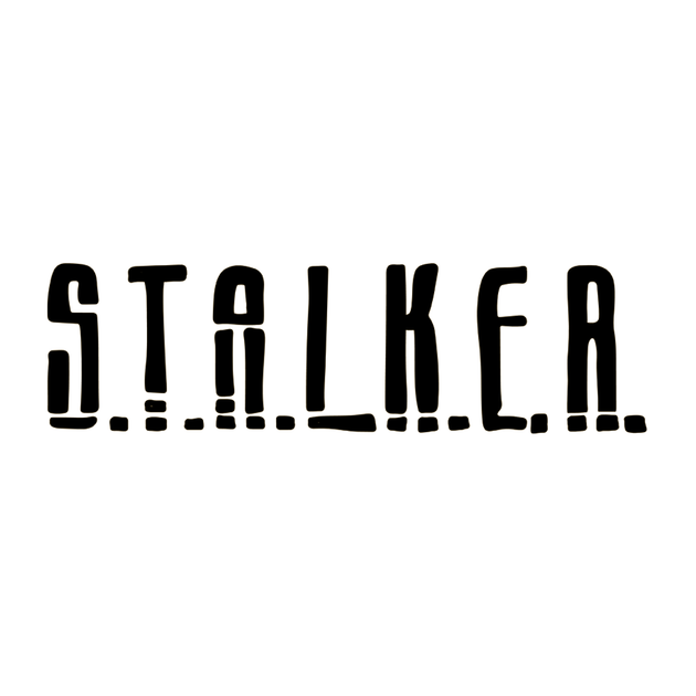 Наклейка на Авто / Мото / Стекло / Кузов " Видеоигра STALKER - Логотип - Надпись - ТИП2 " черный цвет - Фото 1 Наклейка на Авто / Мото / Стекло / Кузов " Видеоигра STALKER - Логотип - Надпись - ТИП2 " черный цвет - изображение 1