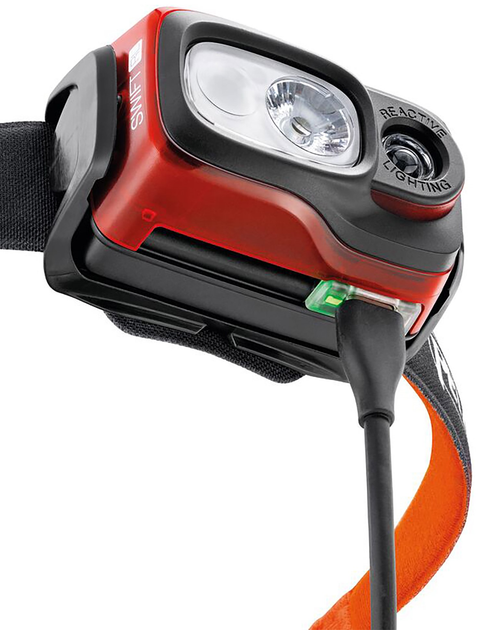 Latarka czołowa Petzl Swift RL 1100 lm E095BB01 Orange (3342540840973) - obraz 4