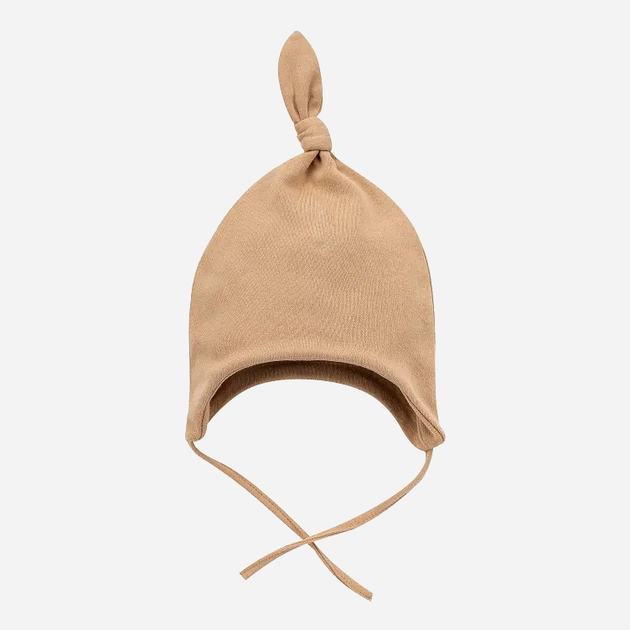 Дитячий чепчик для хлопчика Pinokio Wooden Pony Bonnet 36-38 см Коричневий (5901033282256) - зображення 1