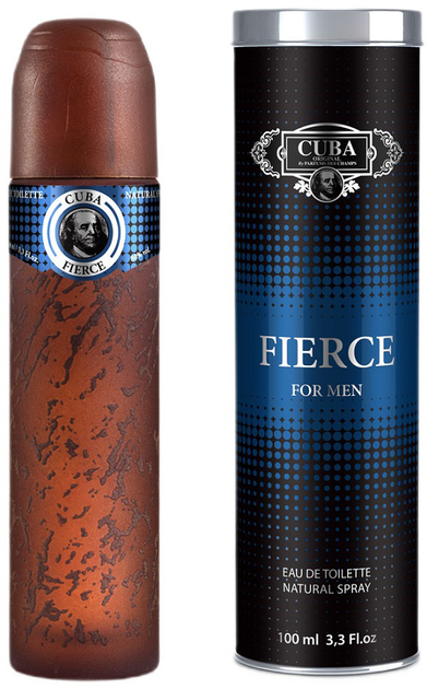 Woda toaletowa męska Cuba Fierce 100 ml (5425039222844) - obraz 2