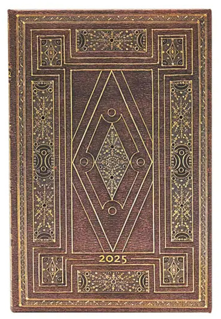 Kalendarz Paperblanks 2025 First Folio Mini tygodniowy (9781408757444) - obraz 1