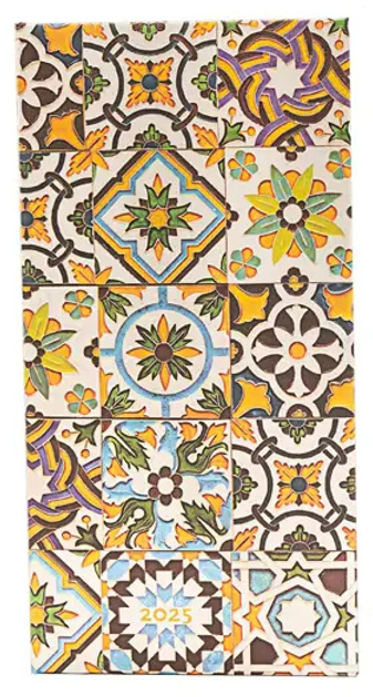 Kalendarz Paperblanks 2025 Porto Slim tygodniowy (9781408757635) - obraz 1