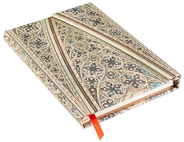 Kalendarz Paperblanks 2025 Vault of the Milan Cathedral Midi tygodniowy (9781408757789) - obraz 2