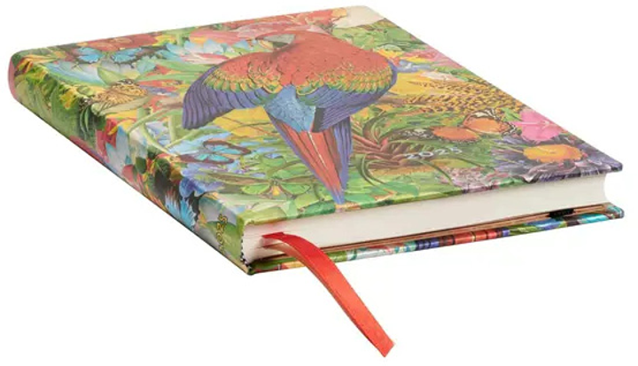 Kalendarz Paperblanks 2025 Tropical Garden Midi tygodniowy vertical (9781408757871) - obraz 2