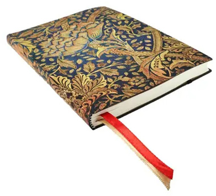 Kalendarz Paperblanks 2025 Morris Windrush Midi tygodniowy horyzontal Flexi (9781408758434) - obraz 2