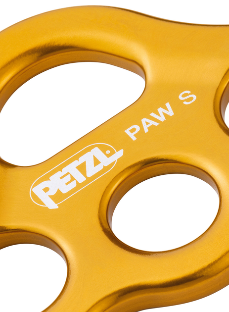 Такелажна пластина Petzl Paw S G063AA00 Yellow (3342540835870) - зображення 2