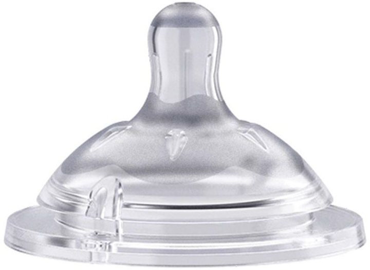 Силіконова соска Chicco Natural Feeling, Регульований потік, 4м+, 2 шт (81035.20) (8058664008247) - зображення 2