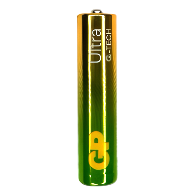 Батарейка GP ULTRA ALKALINE LR03, AAA 24AU-UR5 - Фото 1 Батарейка GP ULTRA ALKALINE LR03, AAA 24AU-UR5 - изображение 1