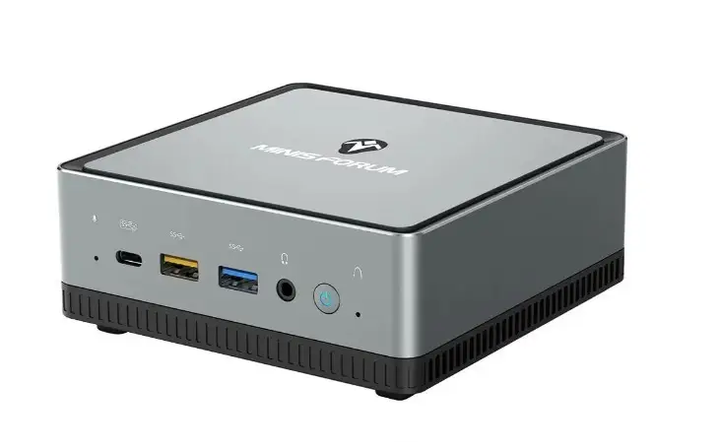 Мини ПК MINIS FORUM UM250 / AMD Embedded V1605B / RAM 16GB / SSD 512GB / HDMI / LAN / Wi-Fi / Bluetooth / Windows 11 / Серый Б/В - изображение 3