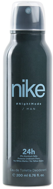 Dezodorant Nike Night Mode Man w sprayu 200 ml (8414135037886) - obraz 1