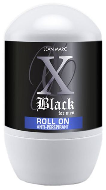 Antyperspirant Jean Marc X-Black w kulce 50 ml (5908241796285) - obraz 1