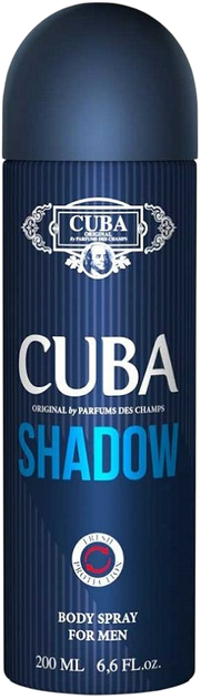 Dezodorant Cuba Original Cuba Shadow For Men w sprayu 200 ml (5425039221687) - obraz 1