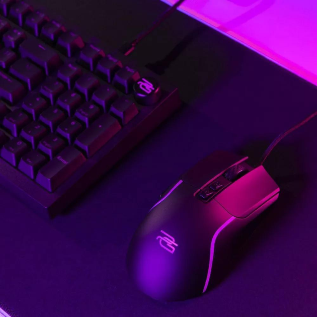 Ігрова бездротова клавіатура з підсвічуванням Proove Gaming Slicker механічна (Ukraine Layout) Чорна - зображення 4